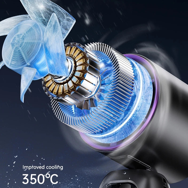 Portable Turbo Cooling Fan , Handheld & Rechargeable
