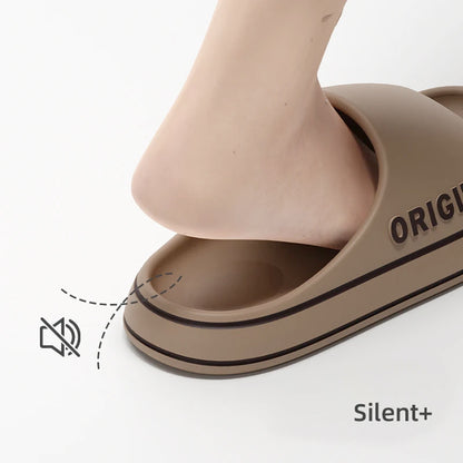 Feslishoet Women & Men Letter Slides – Anti-Slip Summer Sandals