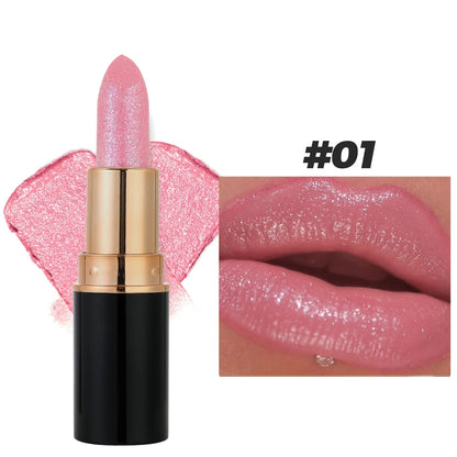 Glitter Diamond Lipstick - Waterproof & Long Lasting