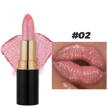Glitter Diamond Lipstick - Waterproof & Long Lasting